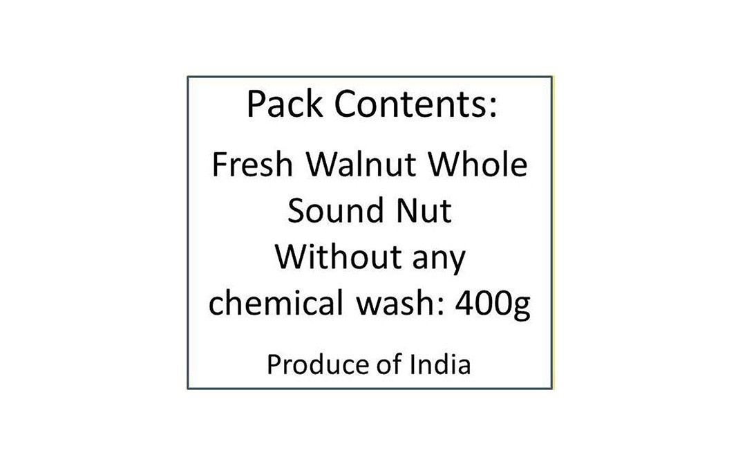 Let's Go Nuts Whole Walnut    Pack  400 grams